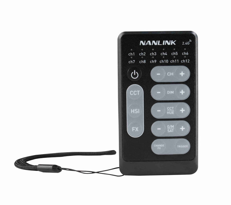 รีโมตควบคุมไฟไร้สาย 2.4GHz Nanlite WS-RC-C2 คุมไฟได้ไกล 10 เมตร