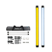 ไฟแท่ง LED Pixel RGBWW Nanlite PavoTube II 15X 2-Light Kit ปรับสี 2700K-12000K