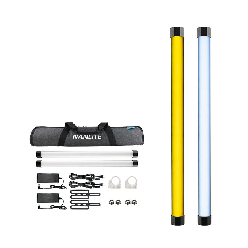 ไฟแท่ง LED Pixel RGBWW Nanlite PavoTube II 15X 2-Light Kit ปรับสี 2700K-12000K