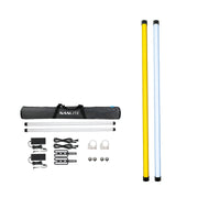 ไฟแท่ง LED Pixel RGBWW Nanlite PavoTube II 30X 2-Light Kit ยาว 4 ฟุต ชุด 2 ดวง