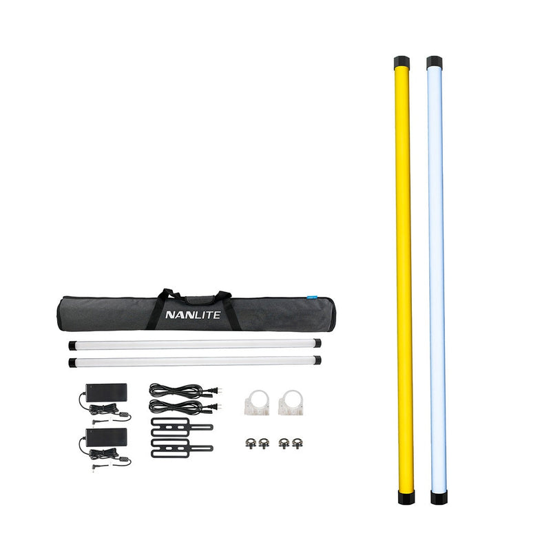 ไฟแท่ง LED Pixel RGBWW Nanlite PavoTube II 30X 2-Light Kit ยาว 4 ฟุต ชุด 2 ดวง