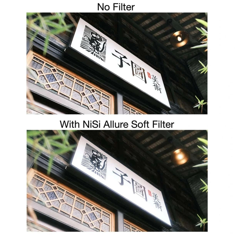 NiSi 49-82mm Allure Soft Diffusion Circular Filter S มุมมองด้านหน้า