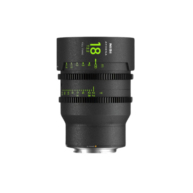 NiSi ATHENA Prime 18mm T2.2 Full Frame Cinema Lens — Canon RF