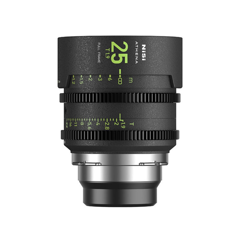 NiSi ATHENA Prime 25mm T1.9 Full Frame Cinema Lens รายละเอียดงานประกอบ