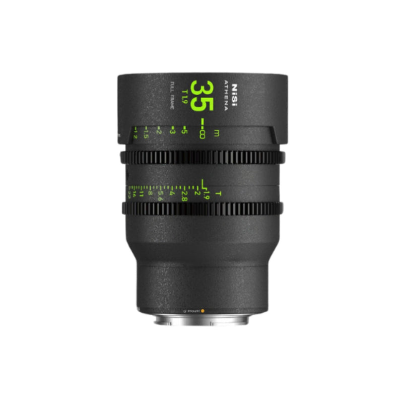 NiSi ATHENA Prime 35mm T1.9 Full Frame Cinema Lens — Canon RF