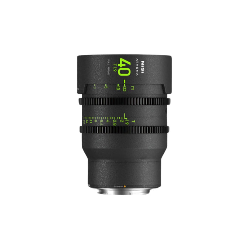 NiSi ATHENA Prime 40mm T1.9 Full Frame Cinema Lens — Canon RF
