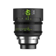 NiSi ATHENA Prime 40mm T1.9 Full Frame Cinema Lens