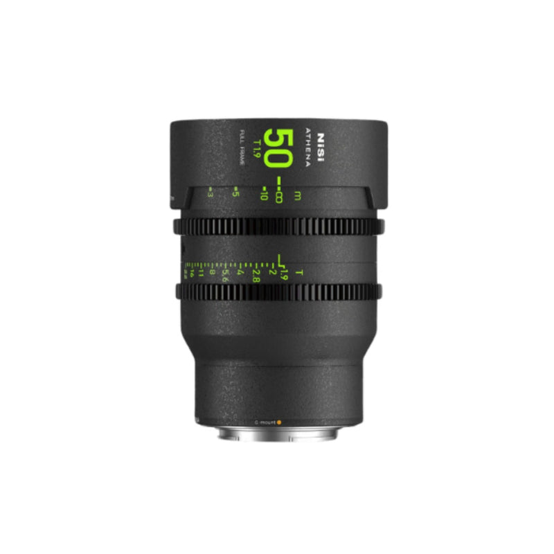 NiSi ATHENA Prime 50mm T1.9 Full Frame Cinema Lens — Canon RF