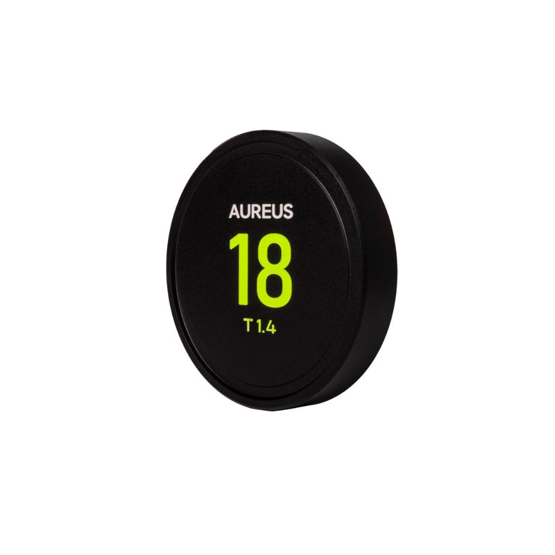 NiSi Aureus Lens Cap with luminous focal length label