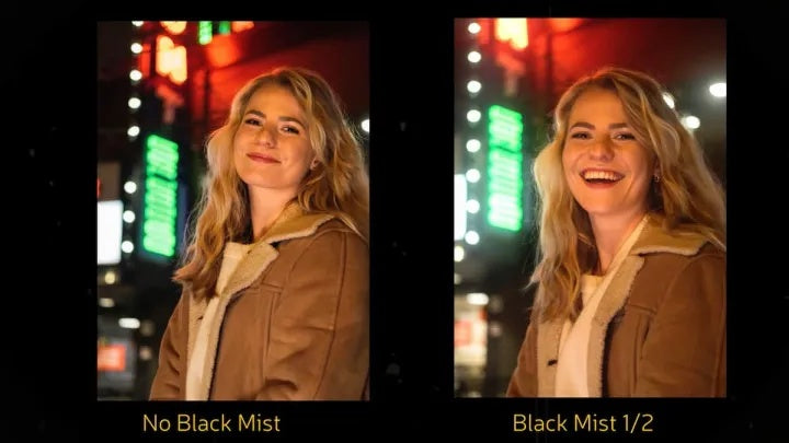 NiSi 49-95mm Circular Black Mist 1/2 Filter สำหรับงานถ่ายภาพและวิดีโอ