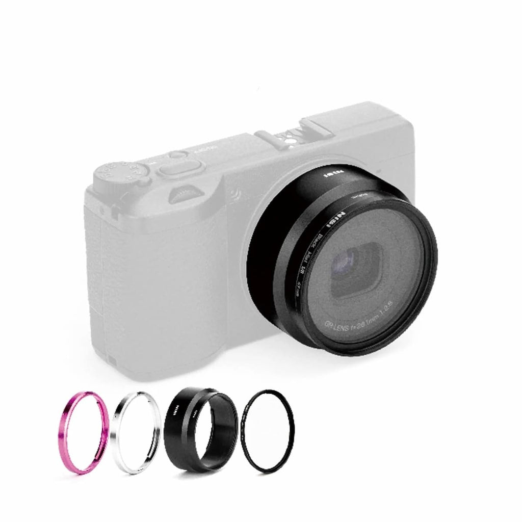 NiSi Black Mist Kit for Ricoh GR IIIx Filter Holder