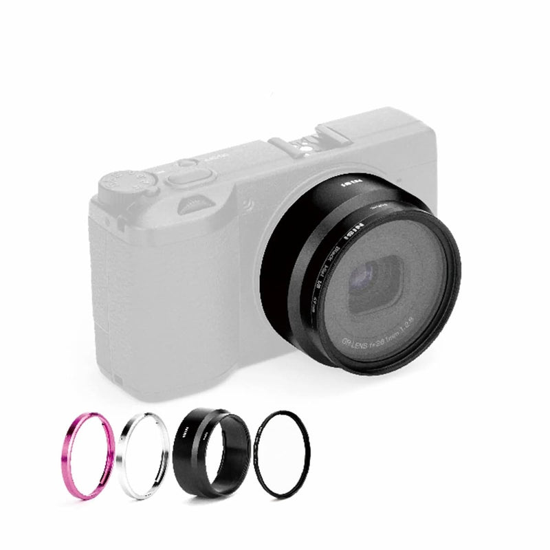NiSi Black Mist Kit for Ricoh GR IIIx Filter Holder