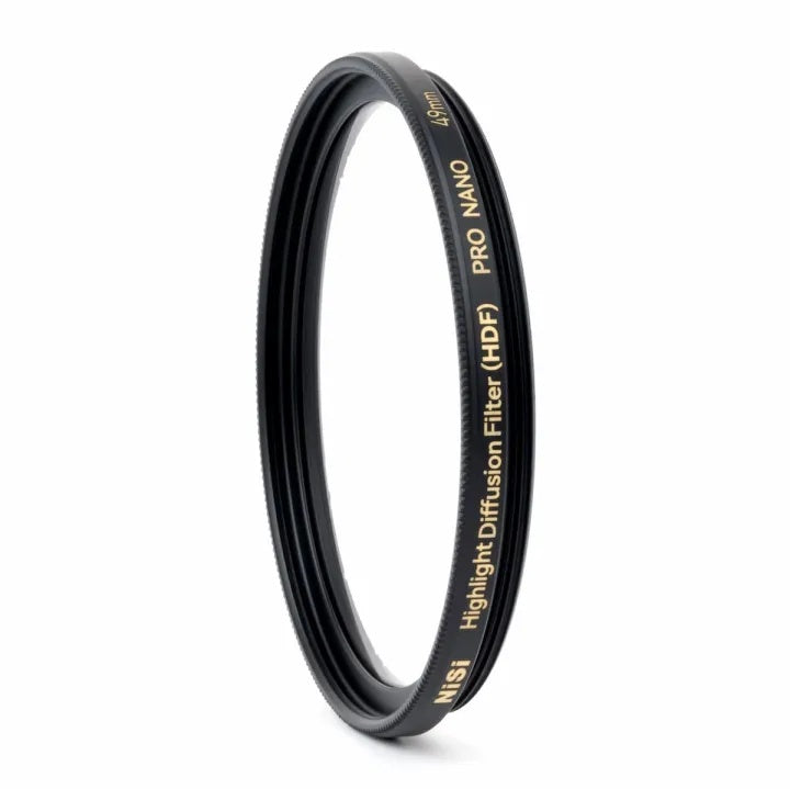 NiSi 49mm PRO Nano High Light Diffusion HDF F Black Mist Filter