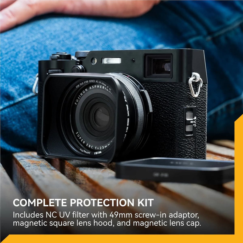NiSi JetMag Pro Hood Kit for Fuji X100 UV Hood Cap สำหรับ Fuji X100