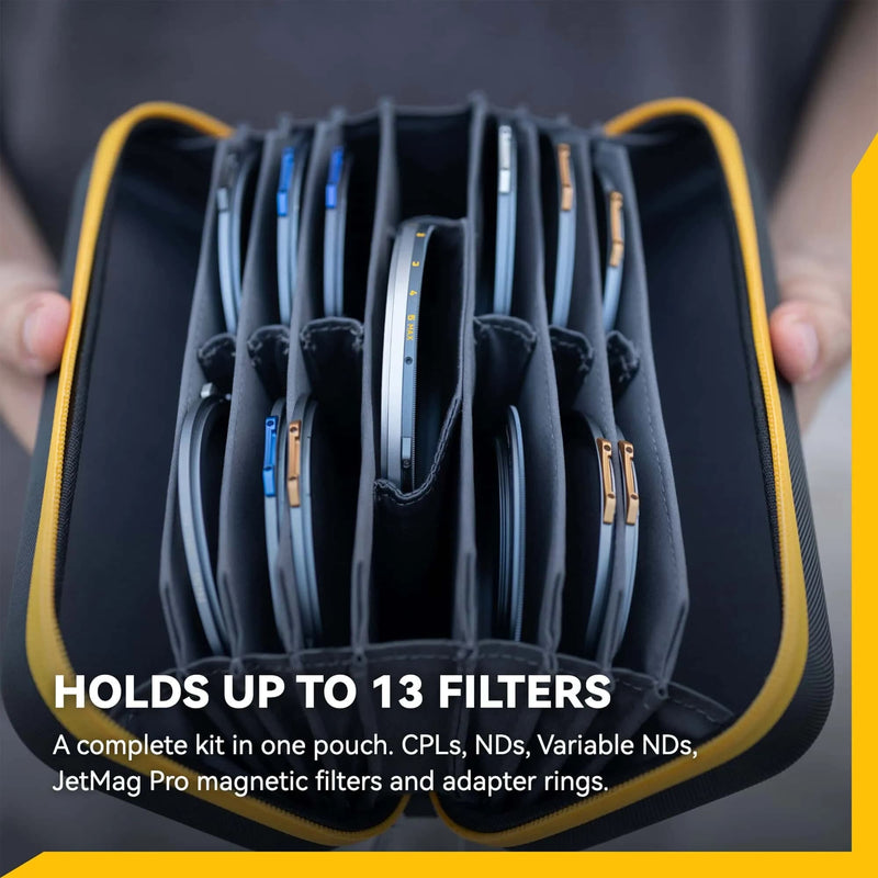 NiSi Caddy MAX Filter Pouch มุมมองด้านหน้า
