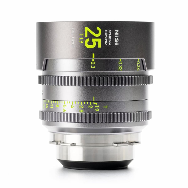 NiSi ATHENA REWIND 25mm T1.9 PL-Mount Cinema Lens