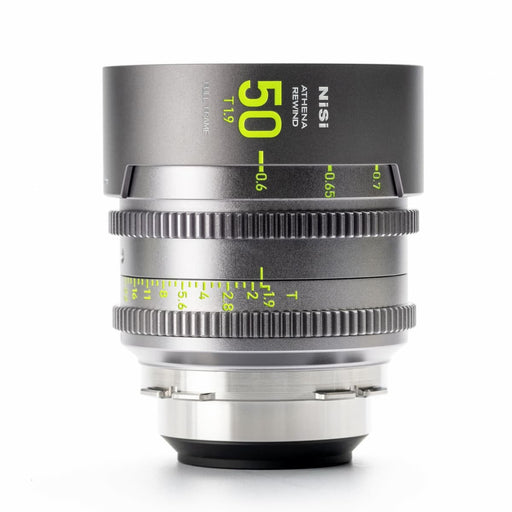 NiSi ATHENA REWIND 50mm T1.9 PL-Mount Cinema Lens