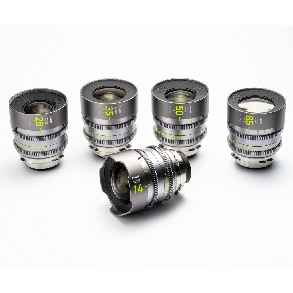 NiSi ATHENA REWIND 5-Lens Kit Set PL Mount Cinema