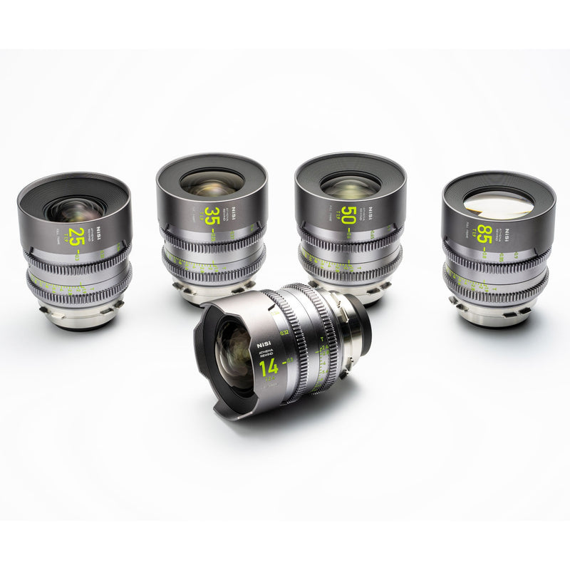NiSi ATHENA REWIND 5-Lens Kit Set PL Mount Cinema
