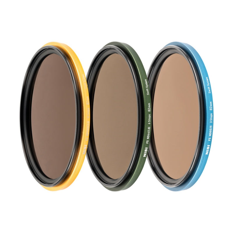 NiSi 67-82mm Swift FS ND8 + ND64 + ND1000 Filter Kit ชุดฟิลเตอร์ลดแสง