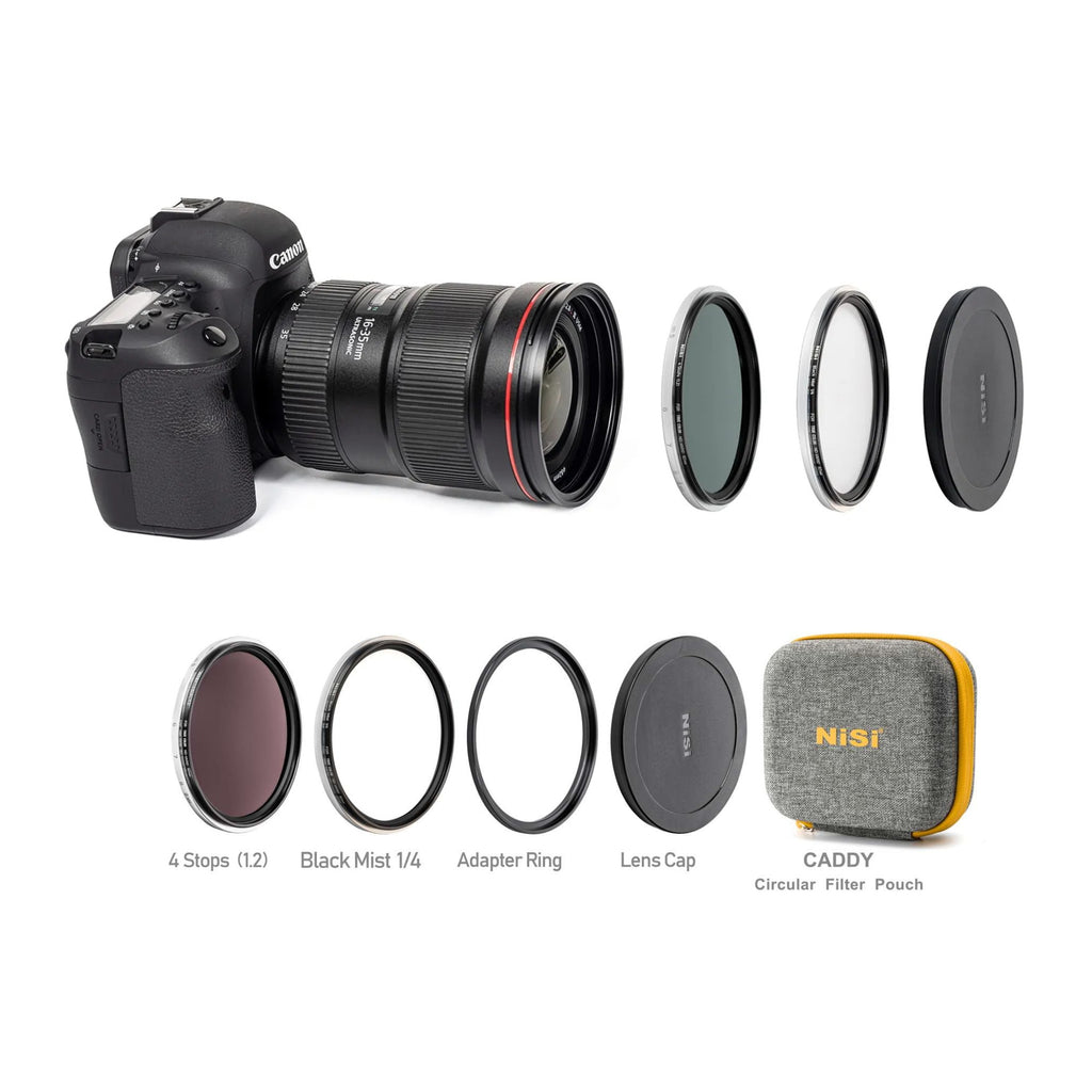 NiSi 67-95mm Swift 1-9 stops VND Kit True Col Filter Holder