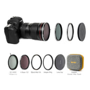 NiSi 67-95mm Swift 1-9 Stops Mist Kit VND 1-5 Filter Holder