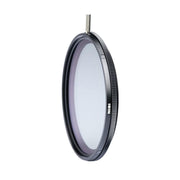 NiSi 67-82mm VARI Orange Blue C-Polarizer Filter มุมมองด้านหน้า