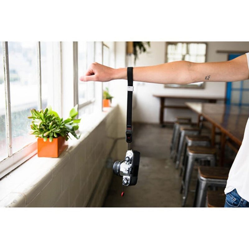 Peak Design Cuff Camera Wrist Strap · Black · Anchor Link Quick-Connect