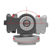 Portkeys MH-2 Monitor Holder มุมมองด้านหลัง