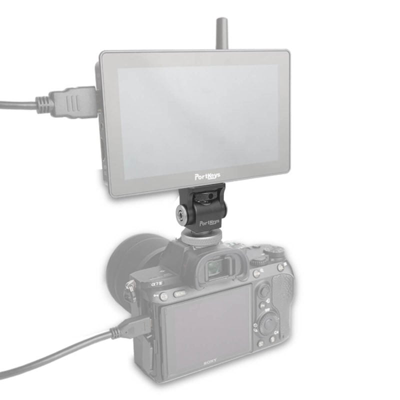 Portkeys MH-2 Monitor Holder ตัวอย่างการใช้งานหน้างาน