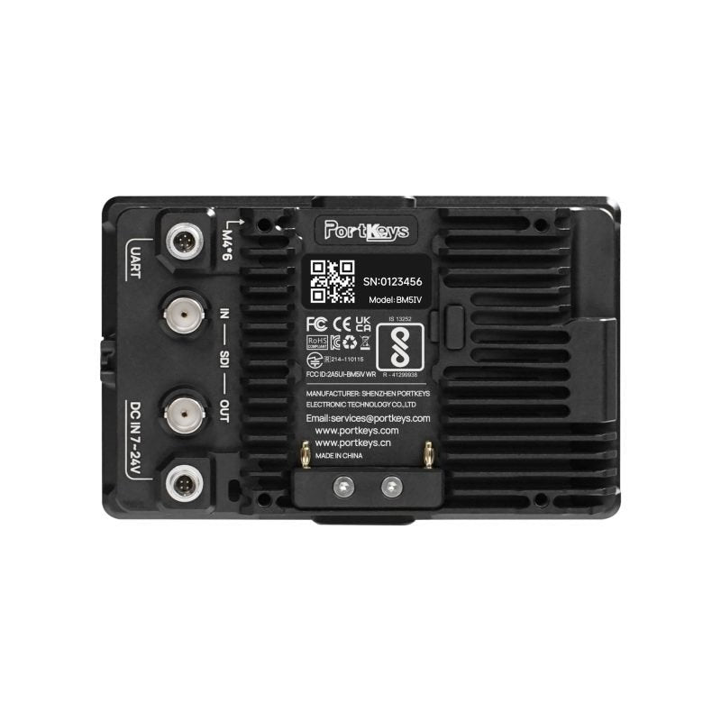 Portkeys BM5 IV 5.5" 2000nit Touchscreen Monitor รายละเอียดงานประกอบ