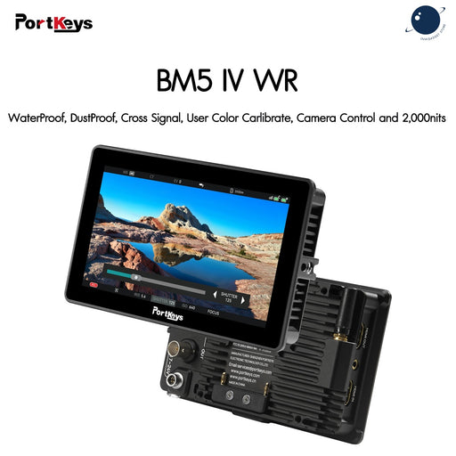 Portkeys BM5 IV WR 5.5" 2000nit Weatherproof Touchscree จอมอนิเตอร์กล้อง
