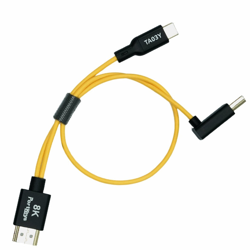 Portkeys Control Cable 2-in-1 HDMI and USB-C Camera Con รายละเอียดงานประกอบ