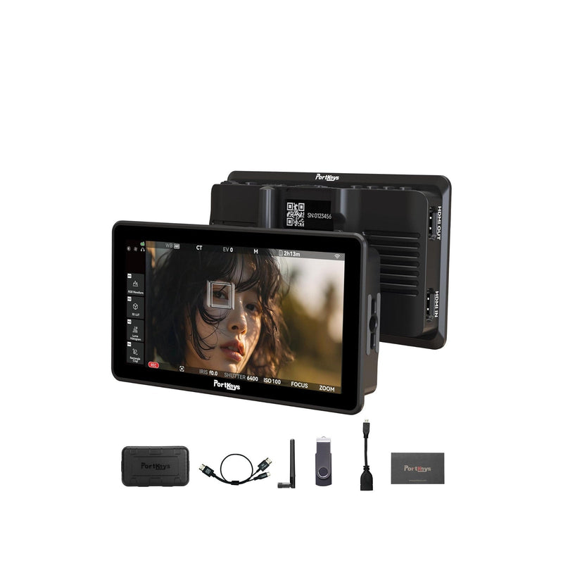 จอมอนิเตอร์กล้อง ทัชสกรีน Portkeys LH5P III 5.7 นิ้ว สว่าง 2200nit