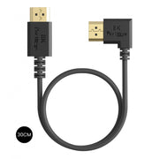 Portkeys 8k 3.6mm Twisted Pair PureCopper CoreSlim HDMl Cable (30cm+10