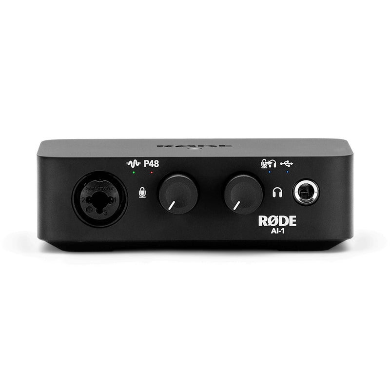 RODE AI-1 Single-Channel Audio Interface – studio-grade preamp