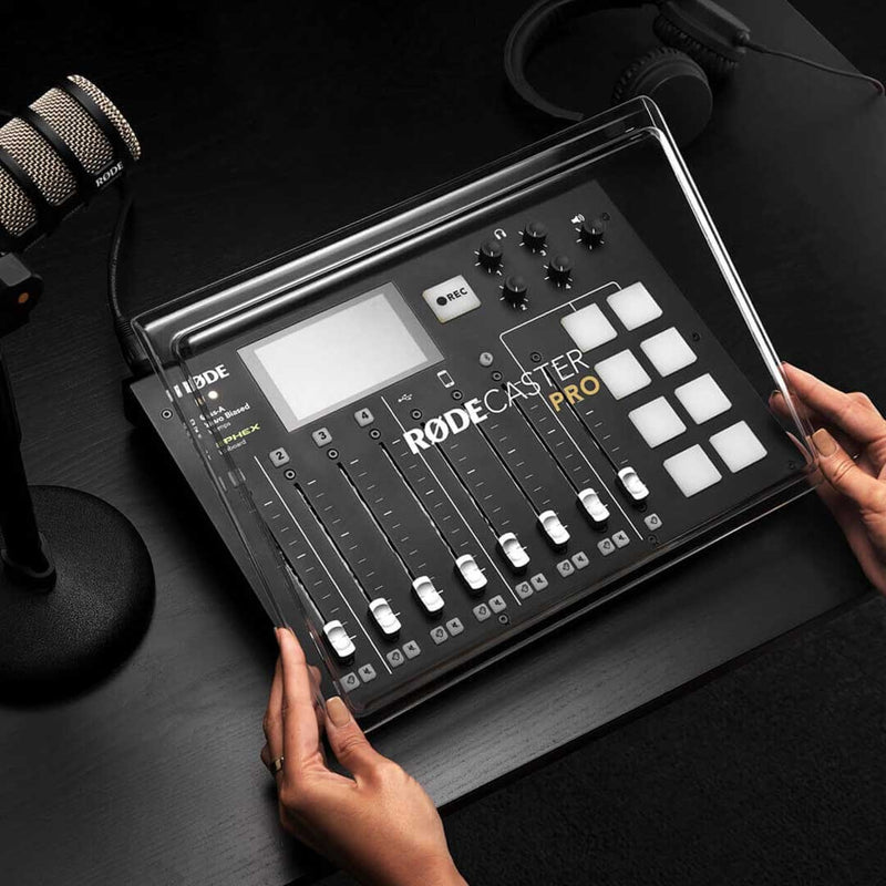 ฝาครอบมิกเซอร์ RODECover for RODECaster Pro ปกป้องแผงด้านหน้า Caster Pro จากการกระแทก