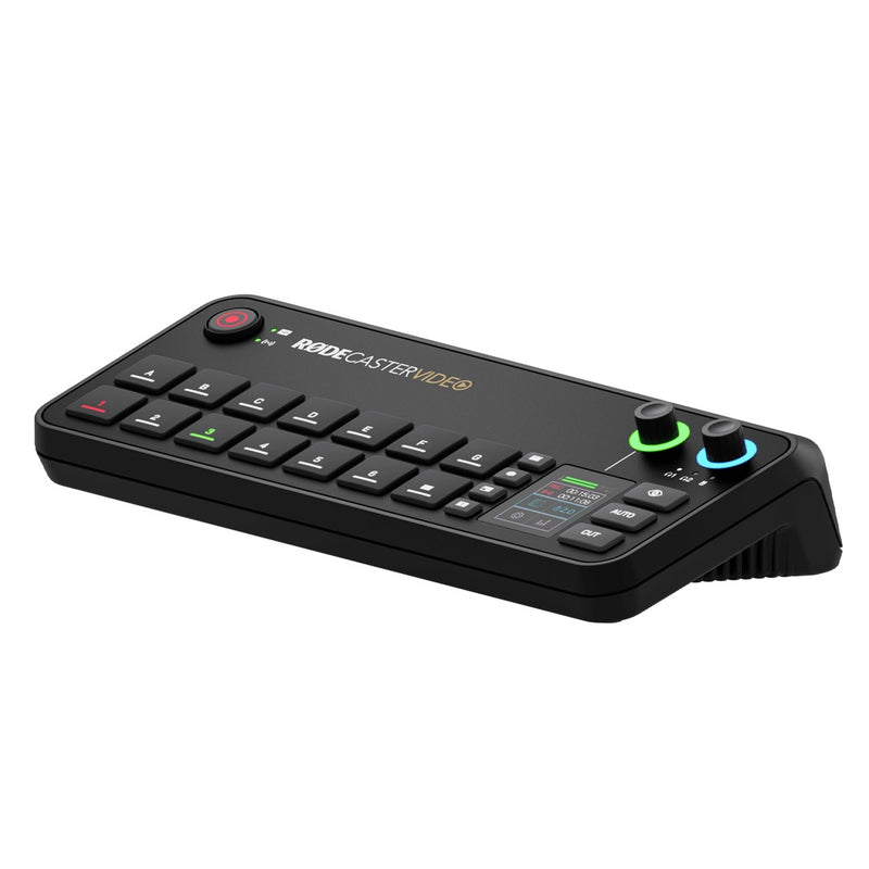 RODECaster Video All-in-One Video and Audio switcher – 4 HDMI inputs and 2 USB-C