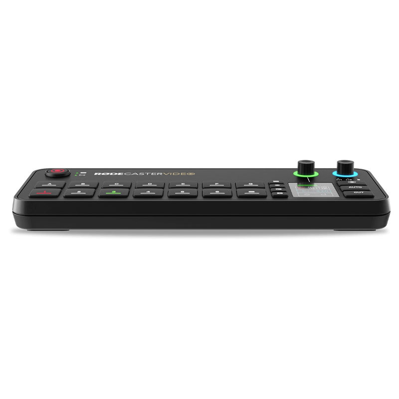 RODECaster Video All-in-One Video and Audio switcher – RTMP streaming over Ethernet or Wi-Fi