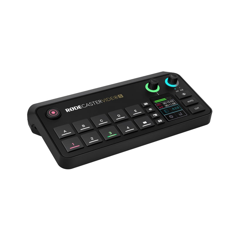 สวิตเชอร์วิดีโอ RODE RODECaster Video S Video and Audio Production Console ครบทุกอย่างในเครื่องเดียว All-in-One Audio