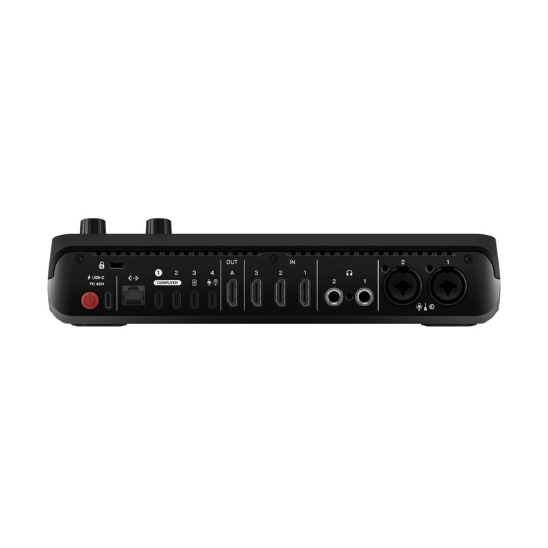 สวิตเชอร์วิดีโอ RODECaster Video S Video and Audio หน้าจอสัมผัสความละเอียดสูงขนาด 2 นิ้ว