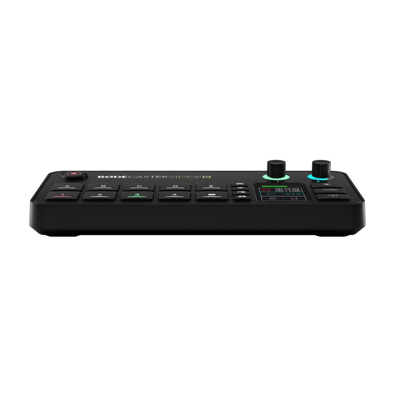 สวิตเชอร์วิดีโอ RODECaster Video S Video and Audio รองรับกล้อง PTZ NDI HX2/HX3 ใช้งานร่วมกับกล้อง