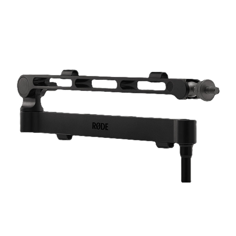 RODE LPA1 studio arm tilting up 90° and down 60°