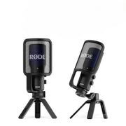 RODE NT-USB+ Professional USB Microphone, condenser microphone with cardioid pickup