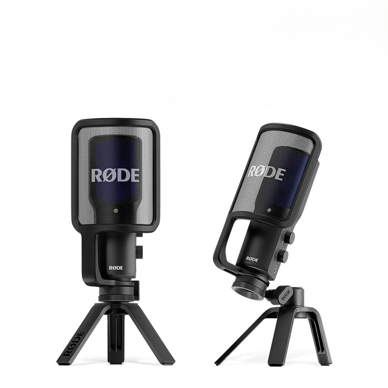 RODE NT-USB+ Professional USB Microphone, condenser microphone with cardioid pickup
