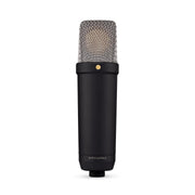 RODE NT1 5th Generation Studio Condenser Microphone, connects easily via XLR and USB-C