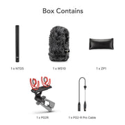 ไมค์ช็อตกัน NTG5 Kit Shotgun Microphone น้ำหนักเบามากเพียง 76 g