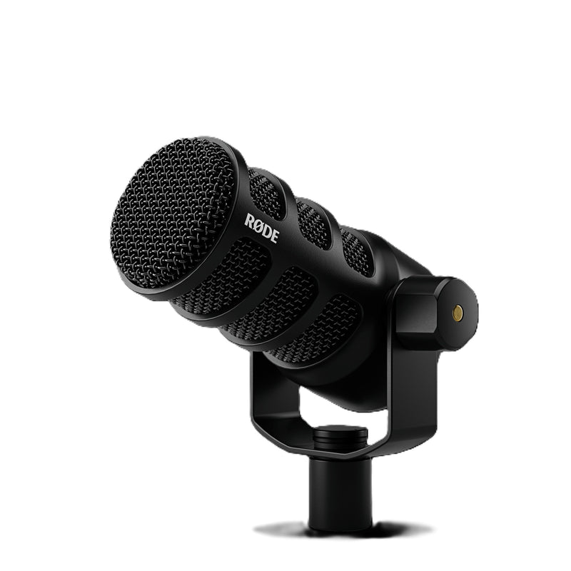 RODE PodMic USB Dynamic Broadcast Microphone + PSA1, built-in digital audio processing