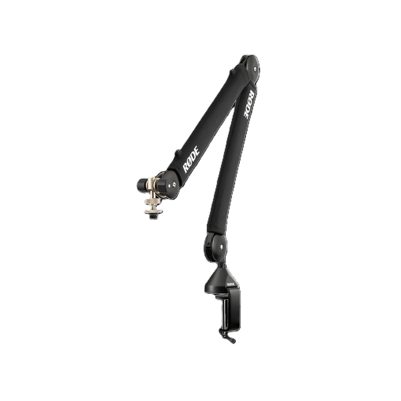 RODE PodMic USB Dynamic Broadcast Microphone + PSA1, headphone jack for monitoring