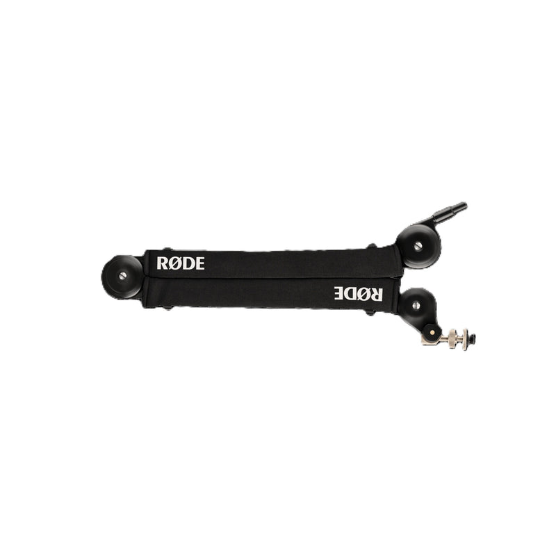 RODE PodMic USB Dynamic Broadcast Microphone + PSA1, boom arm microphone stand